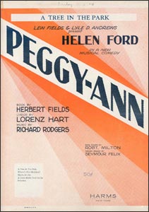 Peggy-Ann sheet music