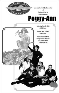 Peggy-Ann program cover